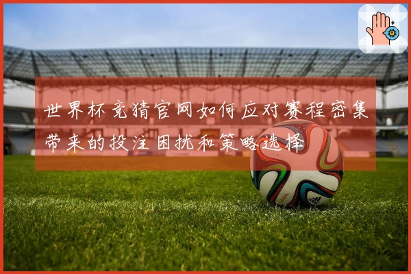 世界杯竞猜官网如何应对赛程密集带来的投注困扰和策略选择